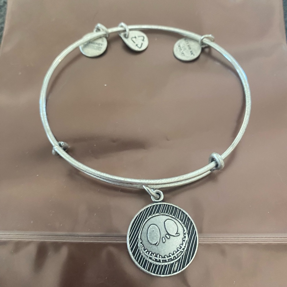 ALEX AND ANI Disney Nightmare Before Christmas Jack Skellington Bracelet